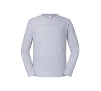 Fruit of the Loom Men's Iconic 195 Premium Crew Neck & Long Sleeve Cotton T