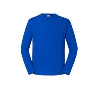 Fruit of the Loom Men's Iconic 195 Premium Long Sleeve Crew Neck T-shirt