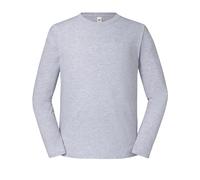 Fruit of the Loom Mens Iconic 195 Premium Ringspun Cotton Long-Sleeved RW8968