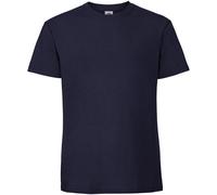 (M UK, Navy) Fruit Of The Loom Mens Ringspun Premium Tshirt