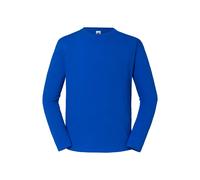 Fruit of the Loom Men's Iconic Premium Long-Sleeved T-Shirt in Blue | Size: 2XL Fruit Of The Loom Blue 2XL