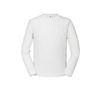 Iconic Premium Plain Long-Sleeved T-Shirt Fruit Of The Loom White XL