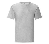 Fruit of the Loom Mens Iconic T-Shirt (4XL) (Heather Grey)