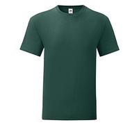 Fruit of the Loom Mens Iconic T-Shirt (L) (Forest Green)