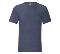 Fruit of the Loom Mens Iconic T-Shirt (Pack of 5) (Heather Navy) - Multicolour - Size 3XL