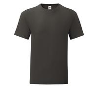 (XXL, Light Graphite Grey) Fruit Of The Loom Mens Iconic T-Shirt (Pack Of 5)