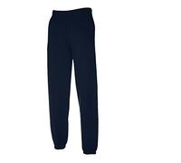 Fruit of the Loom - Men's Jogging Bottoms, 1 x Deep Navy Elastisch + 1 HL Kauf Notizblock, 3XL