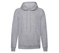 Fruit Of The Loom Mens Lightweight Full Zip Hooded Front Pouch Pocket Jacket