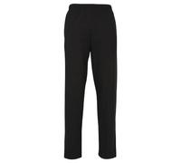 Fruit of the Loom Men's Lightweight Open Hem Jog Pants Relaxed Sports Jogger, Black, XL