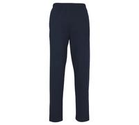 Fruit of the Loom Men's Lightweight Open Hem Jog Pants Relaxed Sports Jogger, Blue (Deep Navy Az), L