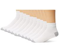 Fruit of the Loom Men's M4595wx-k1-web fashion liner socks, White, L UK
