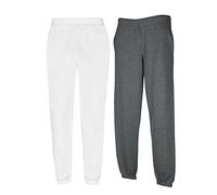 Fruit of the Loom Men's Open Hem Jog Trousers Jogging Bottoms