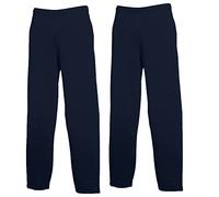 Fruit of the Loom Men's Open Hem Jog Trousers Jogging Bottoms