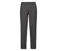 Mens Open Hem Jog Pants Jogging Bottoms - Dark Heather