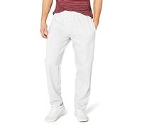 Fruit of the Loom Men's Open Hem Classic Jog Pants, Heather Grey, Large - B