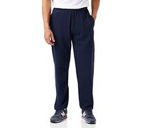 Fruit of the Loom Mens Open Hem Pants Joggers, Navy, L UK