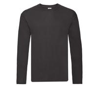 Fruit of the Loom Men's Original Long Sleeve Ribbed Crew Neck T-shirt