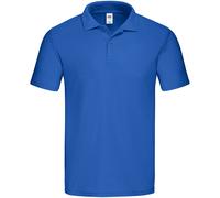 (S, Royal Blue) Fruit of the Loom Mens Original Polo Shirt
