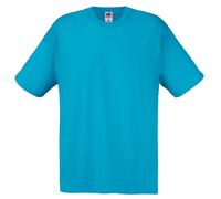Fruit of the Loom Men's Original T-Shirt in Blue | Size: Medium Fruit Of The Loom Blue M