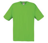 Fruit of the Loom Men's Original T-Shirt in Lime | Size: Large Fruit Of The Loom Lime L