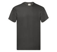 (2XL, Light Graphite) Fruit Of The Loom Mens Original T-Shirt