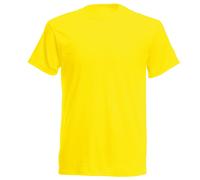 Fruit of the Loom Men's Original T-Shirt in Yellow | Size: Small Fruit Of The Loom Yellow S