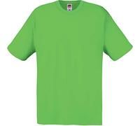 Fruit of the Loom Men's Original T. T-Shirt, Lime, Medium