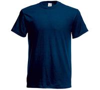 Fruit of the Loom Men's Original T. T-Shirt, Navy, Large