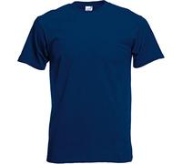 Fruit of the Loom Men's Original T. T-Shirt, Navy, X-Large