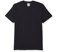 Fruit of the Loom Men's Original T. T-Shirt Pack of 3, Black, Medium