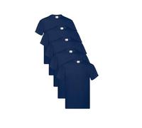 Fruit of the Loom Men's Original T. T-Shirt Pack of 5, Navy, X-Large
