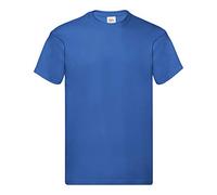 Fruit of the Loom Men's Original T. T-Shirt Pack of 5, Royal, X-Large