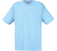Fruit of the Loom Men's Original T. T-Shirt, Sky, Small