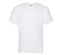 Fruit of the Loom Men's Original T. T-Shirt, White, Small