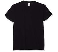 Fruit of the Loom Men's Original Tee, 3 Pack T-Shirt, Black (Black 36), XX-Large (Size:2XL) (Pack of 3)