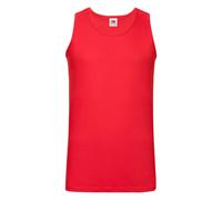 Fruit of the Loom Mens Plain Athletic Vests Tank Top Gym Training T Shirt Vest