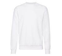 Fruit of the Loom Mens Plain Crew Neck Sweatshirt Warm Casual Workwear Jumper