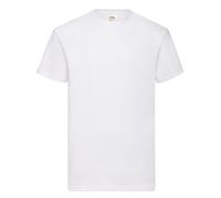 Fruit of The Loom Mens Plain Short Sleeve Crew Neck T Shirts | Casual Cotton Top