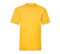 Fruit of The Loom Mens Plain Short Sleeve Crew Neck T Shirts | Casual Cotton Top