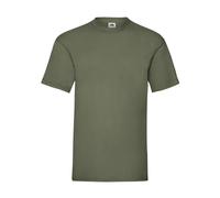 Fruit of The Loom Mens Plain Short Sleeve Crew Neck T Shirts | Casual Cotton Top