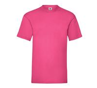 Fruit of The Loom Mens Plain Short Sleeve Crew Neck T Shirts | Casual Cotton Top