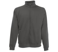 Fruit of the Loom Mens Premium 70/30 Full Zip Sweatshirt Jacket (2XL) (Light Graphite)