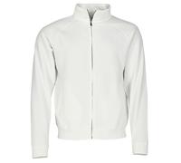 Fruit of the Loom Mens Premium 70/30 Full Zip Sweatshirt Jacket (2XL) (White)