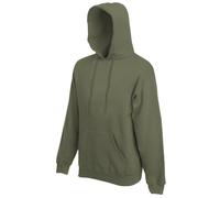 Fruit of the Loom Men's Pull-over Premium Hooded Sweat, Classic Olive, XX-Large