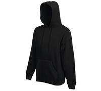 (4XL, Black) Fruit Of The Loom Mens Premium 70/30 Hooded Sweatshirt / Hoodie