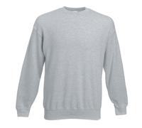 Fruit of the Loom Men's Premium 70 30 Set-In Sweatshirt in Grey | Size: Large Fruit Of The Loom Grey L