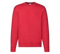 (S, Red) Fruit of the Loom Mens Premium Drop Shoulder Sweatshirt