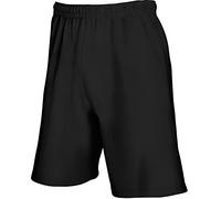 Fruit of the Loom Men's Premium Jogging Shorts Black XX-Large
