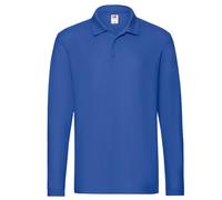 Fruit of the Loom Mens Premium Pique Long-Sleeved Polo Shirt / N/A N/A PC6092