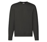(XXL, Charcoal) Fruit of the Loom Mens Premium Set-in Sweatshirt